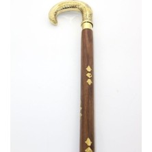 Normadia Şık Pirinç Yapım Baston, Ofis ve Ev Kullanımına Uygun Elegant Design