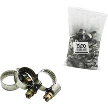 Zenvia 50 Adet 13-19MM Metal Hortum Kelepçe Tork Ayarlı - Ayarlanabilir Klips (4887) ZNVA-GO3146