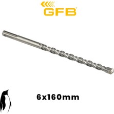 Gfb Sds Plus Beton Duvar Matkap Ucu 6 x 160 mm