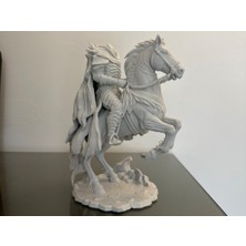 Başsız Atlı Savaşçı Dekoratif Obje