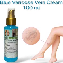 ULFİSU COSMETİCO Varicose Vein Defense Cream 100 ml - Mavi Varıs Bacak Bakım Kremi 100 ml