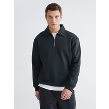 Lc Waikiki Yeni Sezon Polo Yaka Erkek Kalın Sweatshirt