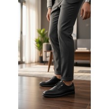 Enoch Erkek Siyah Spor Klasik  Bağcıklı Ayakkabı