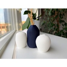 3lü Iskandinav Tarzı Tinny Vazo 10CM Hediyelik