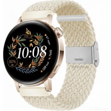 MMP Shop Huawei Watch GT3 42mm / GT2 42mm Uyumlu 20MM Metal Klipsli Örgü Kordon