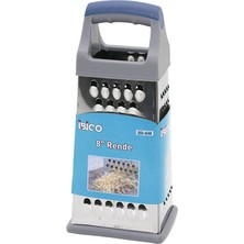 Zenvia 8 Inç - 4gen  Demir Çelik Rende  Renkli Plastik Saplı (4887) ZNVA-GO3146