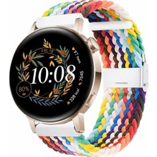 MMP Shop Huawei Watch GT3 42mm / GT2 42mm Uyumlu 20MM Metal Klipsli Örgü Kordon