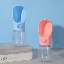 Zenvia Taşınabilir Butonlu 350 ml Evcil Hayvan Suluğu (4887) ZNVA-GO3146