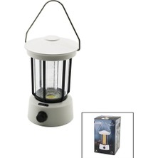 Zenvia Fanus Kamp Lambası El Feneri USB Şarjlı Powerbank 5W Cob LED 800LUMEN Işık Ayarı Gün Işık - Bey