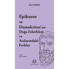 Arya Yayıncılık Epikuros ve Demokritos’un Doğa Felsefeleri ve Aralarındaki Farklar