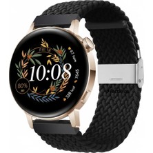 MMP Shop Huawei Watch GT3 42mm / GT2 42mm Uyumlu 20MM Metal Klipsli Örgü Kordon