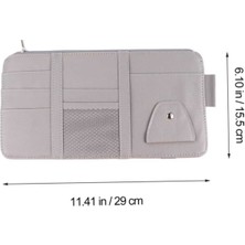 Özgürce Çok Amaçlı Güneşlik Organizeri, Deri, Şık ve Kullanışlı Tasarım