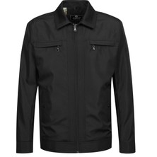 Erkek Polo Yaka Çift Cepli Astarlı Mevsimlik Mont - A00001