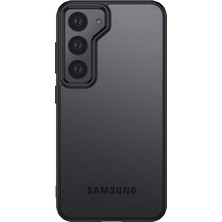 ZM Store Galaxy S23 Plus Uyumlu Kılıf Köşe Korumalı Arkası Mat ve Buzlu Sert Volks Kapak