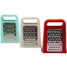 Zenvia Piramit  Metal Mutfak Rendesi Çift Yönlü  Renkli Plastik Üstten Tutmalı (4887) ZNVA-GO3146