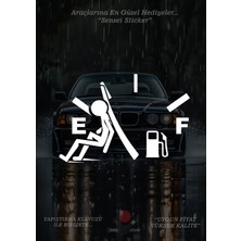 Sensei Sticker Araç Sticker - Motor Sticker - Kolay Uygulama - Yapıştırma Klavuzu