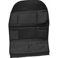 Özgürce Şık Siyah Deri Koltuk Arkası Organizer Çanta BR5902213