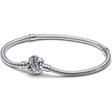 Pandora Disney Tinker Bell Tokalı Anlar Yılan Zincir Bileklik 925 Ayar Gümüş