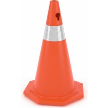 Zeplin 75 cm Pvc Trafik Konisi | Tek Reflektifli