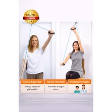 Eser Ticarett Kapı Tipi Omuz Egzersiz Aleti – Fizyoterapiye Uygun Omuz Askısı – Esnek Hareket ve Rehabilitasyon Aparatı