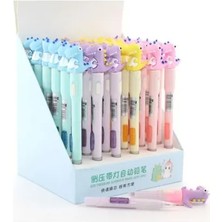 Najmaddin 07 Uçlu Ledli Dinazor Tasarımlı Kurşun Kalem