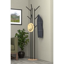 Normadia 9 Askılı Portmanto, Atlantik Çam Tablalı, Şık ve Kullanışlı Tasarım