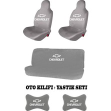 Özgürce Tüm Modeller Için Uyumlu Oto Koltuk Kılıfı ve Boyun Yastığı Takımı