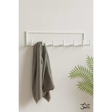 Normadia Dekoratif Metal Duvar Askısı, Elbise ve Aksesuar Asmak Için Şık Çözüm