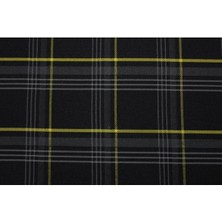 Özgürce Ekose Desenli Oto Döşemelik Kumaş, En 140 Cm, 3mm Sünger ve Astarli