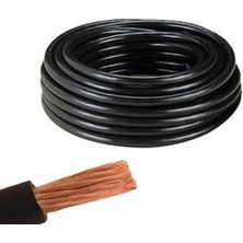 Özgürce 50 mm Akü Kablosu, 1 Metre Siyah, Güç ve Performans Için Uygun