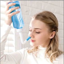 Hangzhou Bpa Içermeyen Burun Yıkama Şişesi Seti - Sinüs Rahatlaması - Burun Tıkanıklığı Açma 300 ml