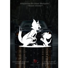 Sensei Sticker Araç Sticker - Motor Sticker - Kolay Uygulama - Yapıştırma Klavuzu