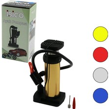Zenvia Dikey Mode Lince Pistonlu Ayak Pompası Oto-Araç - Bisiklet-Motor Lastik - Top - Şişme Havu