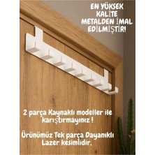 Normadia Pratik Kapı Arkası Havlu ve Organizer Askılık, Mutfak ve Banyo Için
