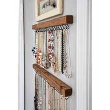 Normadia 42 Kanca Duvara Monte Takı Düzenleyici Seti, Kolye, Küpe, Yüzük ve Bilezikler Için