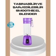Zero Land Storozde Mini Taşınabilir Blender 380ML USB Şarjlı Detoks Smoothie Hazırlayıcı