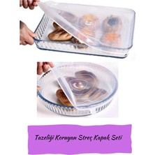 Kittiwake Home Life 2 Boy Yuvarlak Silikon Borcam Kapağı ve Dikdörtgen Borcam Kapağı Seti