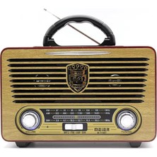 Meier M115 Dvs USB Sd Bluetooth Nostaljik Radyo