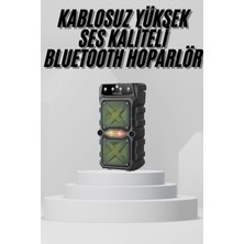 Zenvia Bluetooth Hoparlör Yüksek Ses Kaliteli Büyük Boy Çift Çıkışlı Ses Bombası Znv-Tcndym
