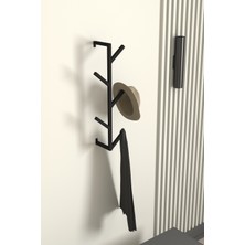 Normadia Çok Amaçlı 5 Kollu Metal Askılık, Antre, Hol, Çanta, Şal, Mont, Havlu, Bornoz