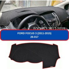 Özgürce 3'lü Ford Focus 2011-2015 Torpido Koruyucu ve Halısı Seti