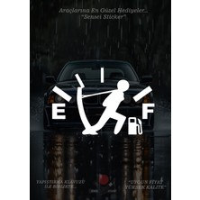 Sensei Sticker Araç Sticker - Motor Sticker - Kolay Uygulama - Yapıştırma Klavuzu