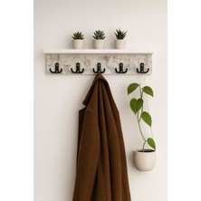 Normadia Şık Mdf Portmanto Duvar Askılığı, 70 Cm, Pratik ve Kullanışlı Tasarım