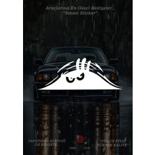 Sensei Sticker Araç Sticker - Motor Sticker - Kolay Uygulama - Yapıştırma Klavuzu