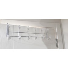 Normadia Kalın Kapılar Için 12 Kancalı Pratik Kapı Arkası Askı Seti