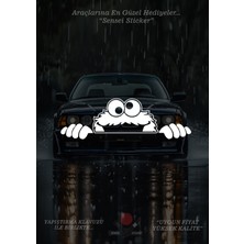 Sensei Sticker Araç Sticker - Motor Sticker - Kolay Uygulama - Yapıştırma Klavuzu