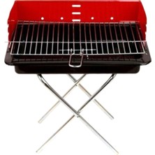Nuveden 50CM  Pervazlı Portatif Ayaklı Mangal Tekli Kutulu (4881) NVDN-RSGO34