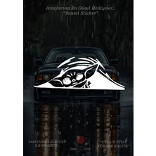 Sensei Sticker Araç Sticker - Motor Sticker - Kolay Uygulama - Yapıştırma Klavuzu