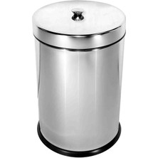 Euro Krom Çelik Çöp Kova