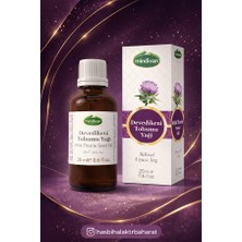 Mindivan Soğuk Sıkım Deve Dikeni  Tohumu Yağı 20ML